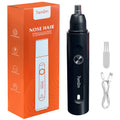 7AM2M Personal Care Electric Nose and Ear Hair Trimmer – Rechargeable, 9000 RPM High-Speed Precision Cutting, Detachable Washable Blade, Portable Design Black
