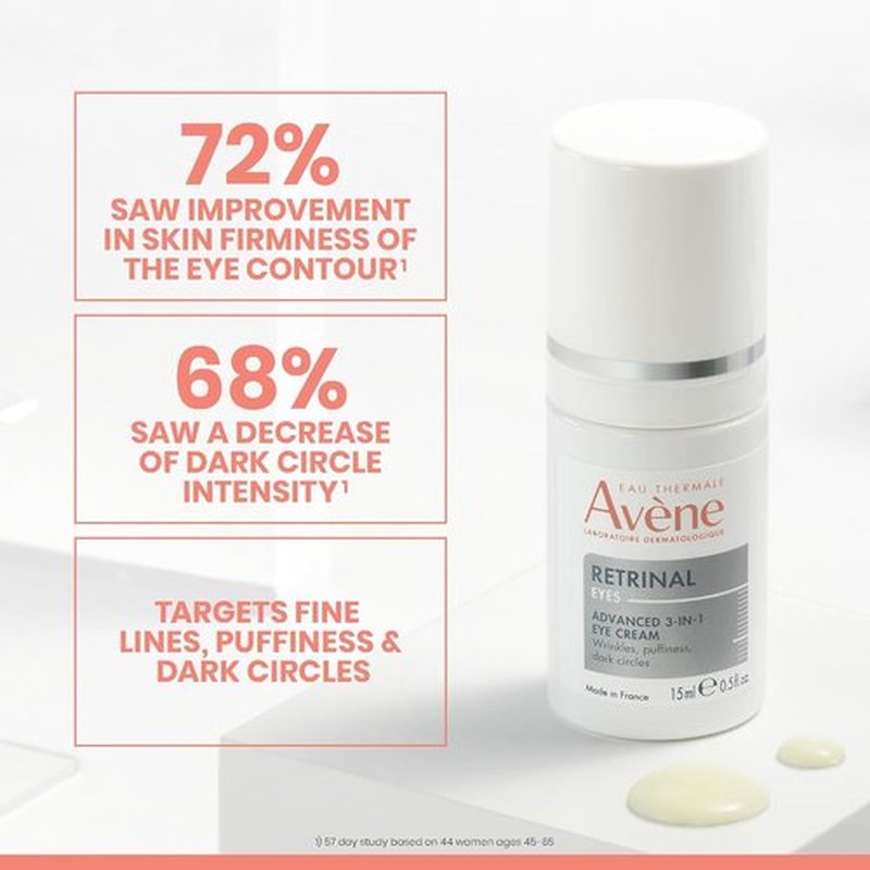 Avène Retinal Face Cream - Intensive Multi-Corrective Formula with Retinaldehyde, Niacinamide & Hyaluronic Acid | Anti-Aging, 1 Fl Oz