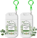 Skiennix Pocket Size Toilet Spray | Eucalyptus Scent Bathroom Odor Eliminator | Travel Essentials 2 Pack