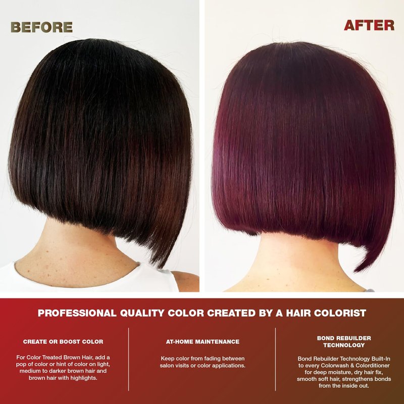 Viral Colorwash Red for Brunettes