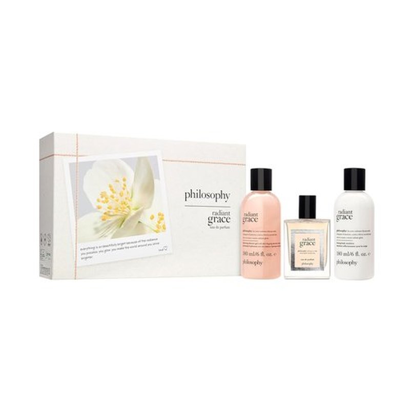 Philosophy Radiant Grace Eau de Parfum - Warm Floral Women's Perfume - Notes of Sandalwood, Jasmine & Black Cherry