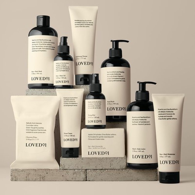 Loved01 Hand & Body Lotion, John Legend Skincare, Fragrance-Free, Fast-Absorbing and Non- Greasy Moisturizer, Oprah's Favorite Things, Blended with Shea Butter, Jojoba Oil & Vitamin E, 2-Pack (15 oz)