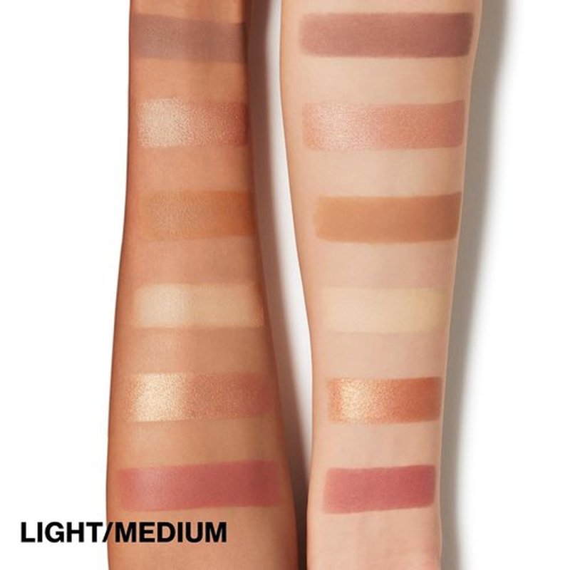 Smashbox The Cali Contour Palette - Six-Shade Contour Kit with Highlighter, Bronzer & Blush for Dimension + Glow