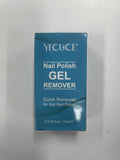 Gel Nail Polish Remover 15ml with Nail File & Nail Polish Scraper, Gel Polish Remover Soak-Off Gel Polish, Quickly & Easily Remove Nail Polish Within 2-3 Minutes, No Need Tin Foil & Don't Hurt Nails