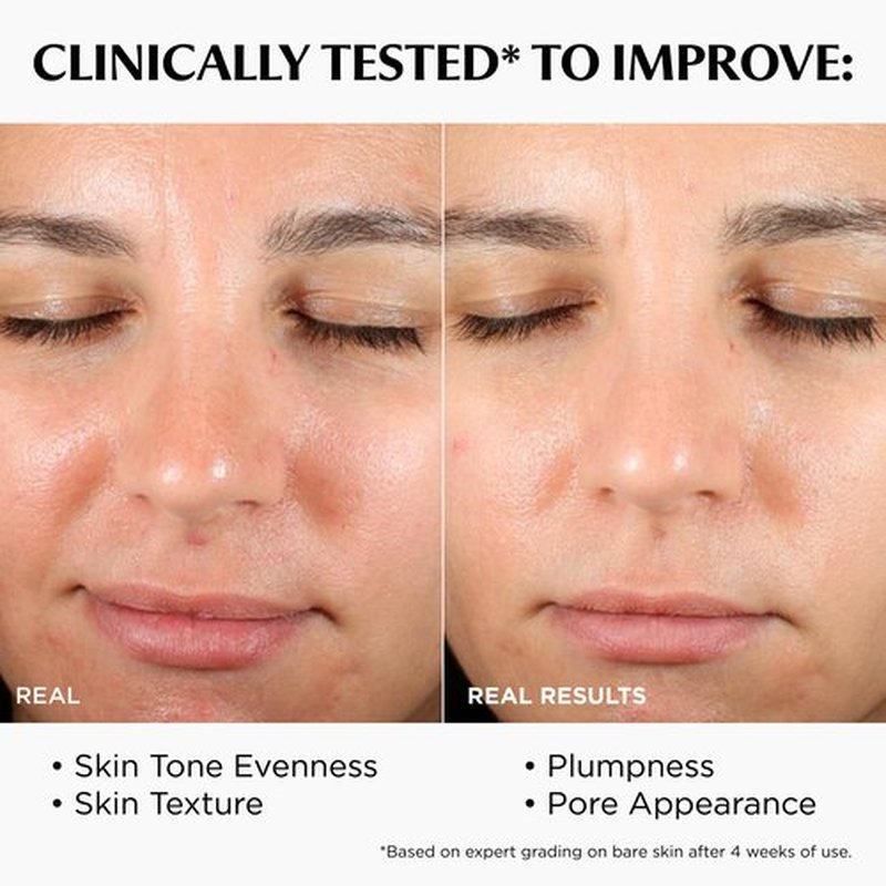 IT Cosmetics CC+ Nude Glow (Light Neutral) - Medium Coverage Foundation with SPF 40 & Brightening Glow Serum, Lightweight Skin Tint, 2% Niacinamide + Hyaluronic Acid, Up to 24H Hydration - 1.08 fl oz