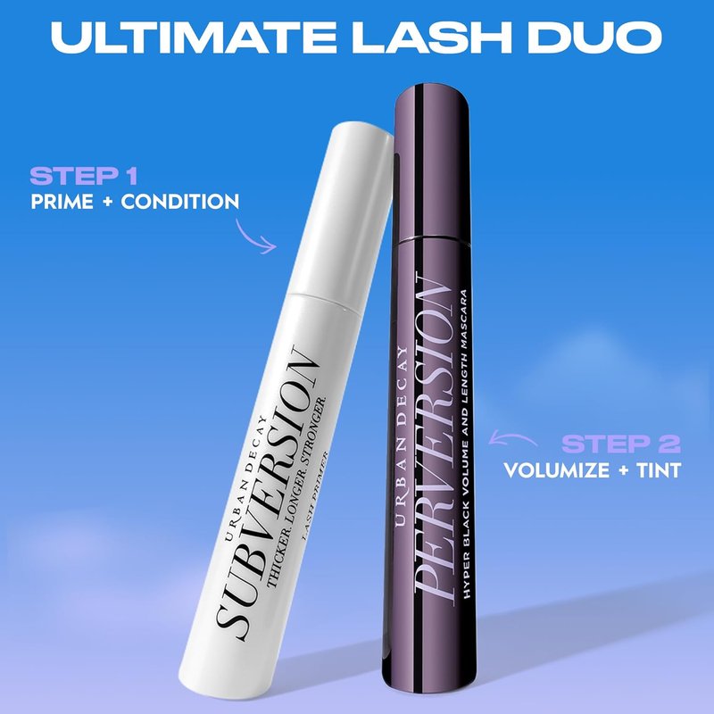 Urban Decay Perversion Volumizing Mascara - Black, Lengthening & Smudge-Resistant, 16HR Wear, Vegan Formula
