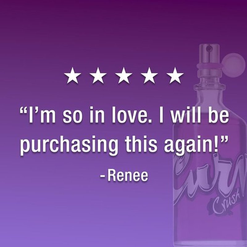 Curve Crush Eau De Toilette Spray - Women's Perfume | Perfect Gift Idea - 3.4 Fl Oz