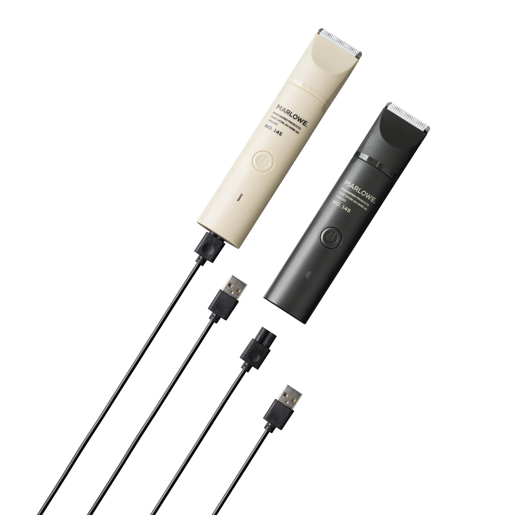 MARLOWE. Hair Trimmer USB Charging Cable, Black, 3 Ft Charger Cord