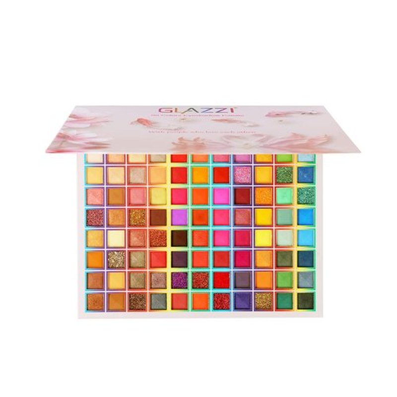 99 Colors Eyeshadow Palette, Colorful Eyeshadow Palette, Professional Matte Shimmer Glitter Rainbow Makeup Pallet, Colorful Long Lasting Highly Pigmented Eye Shadow Valentine's Day Gifts for Women