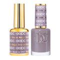 DND Gel Polish Set - Gray Collection | UV/LED Gel & Air Dry Nail Lacquer Duo, 0.5 Fl Oz Each