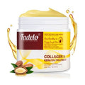 Fadelo Keratin Hair Treatment, Deep Conditioning Hair Mask for Damaged Hair with Collagen & Keratin, Professional Hair Care Solution, 500ml (16.9 Fl Oz)