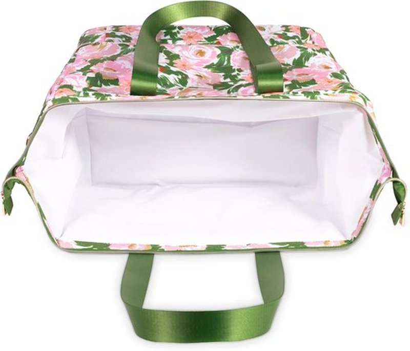 Kate Spade New York Insulated Cooler Tote Bag - Large Capacity Soft-Sided Beach Bag with Shoulder Strap | Hidden Garden
