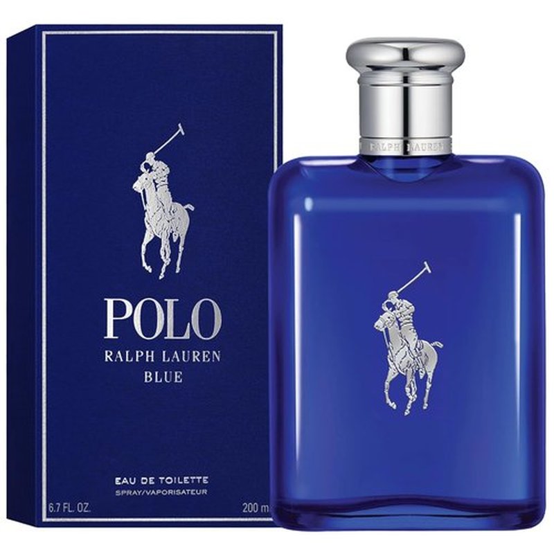 Ralph Lauren Fragrances - Polo Blue Men's Cologne - Aquatic & Fresh Eau de Toilette - Citrus, Sage, Suede Notes