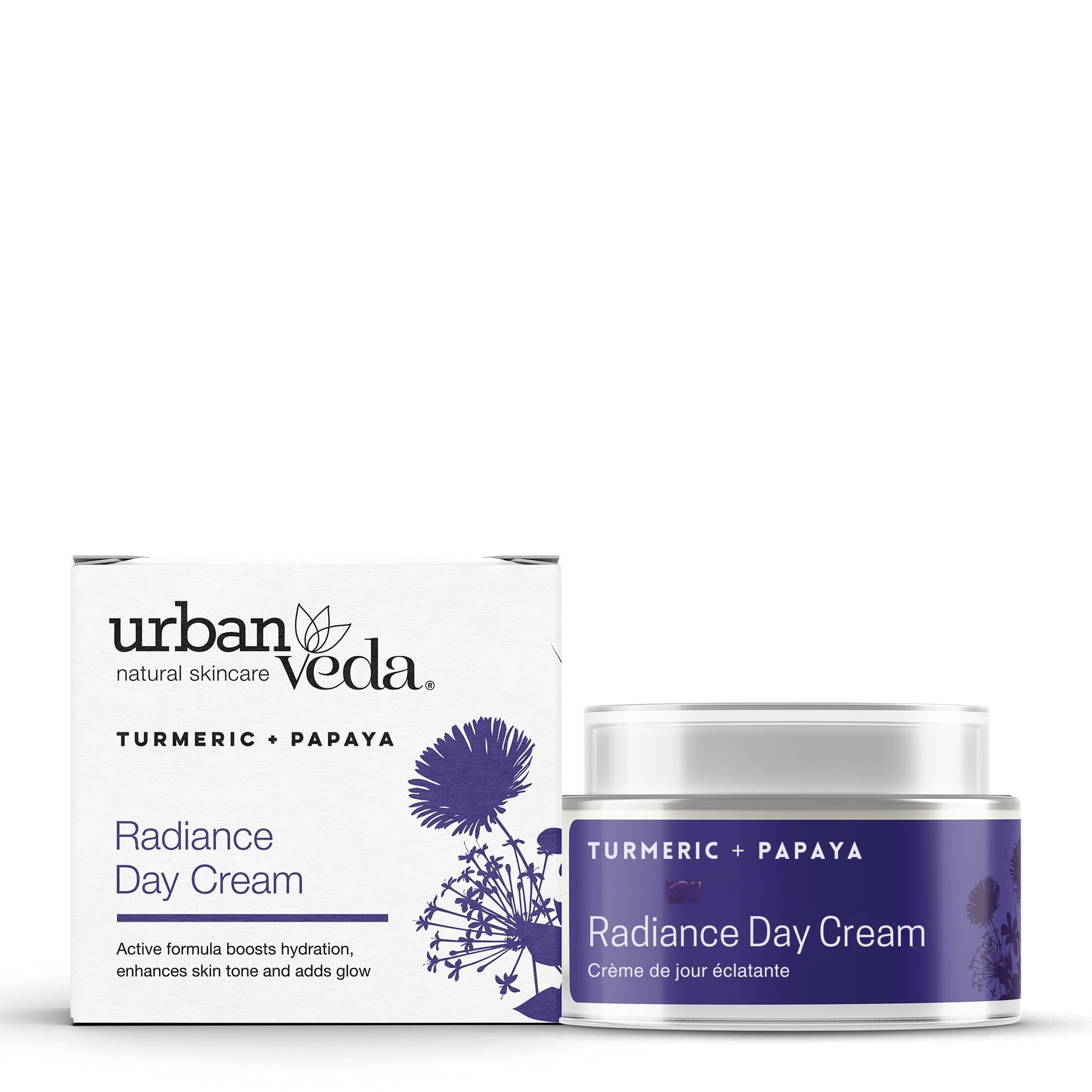 Urban Veda Collagen Peptides Face Moisturizer with Vitamin C | Dark Spot Remover with Turmeric | Under Eye Cream & Scar Cream | Anti Wrinkle Face Cream for Women & Men | Almond Oil Lotion | 1.07 Fl oz