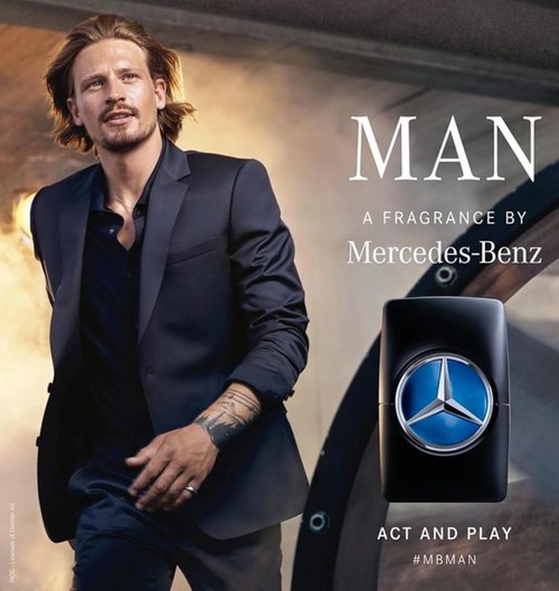 Mercedes Benz Man - Aromatic Woody Fruity Eau de Toilette for Men - Long Lasting Cologne - 1 oz