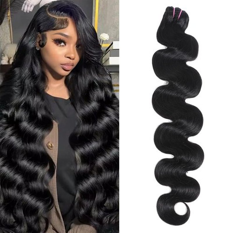16A Raw Body Wave Bundles Human Hair Bundles Indian Virgin 1 Human Hair Bundles No Tangle Shedding,Triple Lifespan Virgin Hair Extensions (Body Wave 1 bundle, 26 Inch)