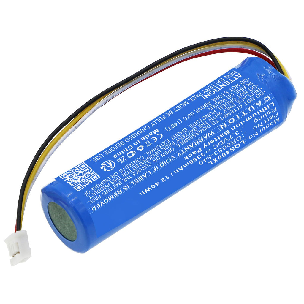 Lumaoer IAN034NA QR0083-840 Replacement Battery for Qolsys IQP4001 IQP4004BLK IQP4002BLK IQP4002 IQP4005 IQ Panel 4 IQP4004 IQP4006 IQP4003 IQP4006BLK IQP4003BLK IQP4005BLK/3.7V 3350mAh