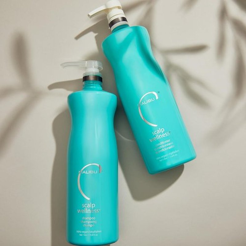 Malibu C Wellness Shampoo & Conditioner Duo - 33.8 oz | Nourishing Hair Care Set