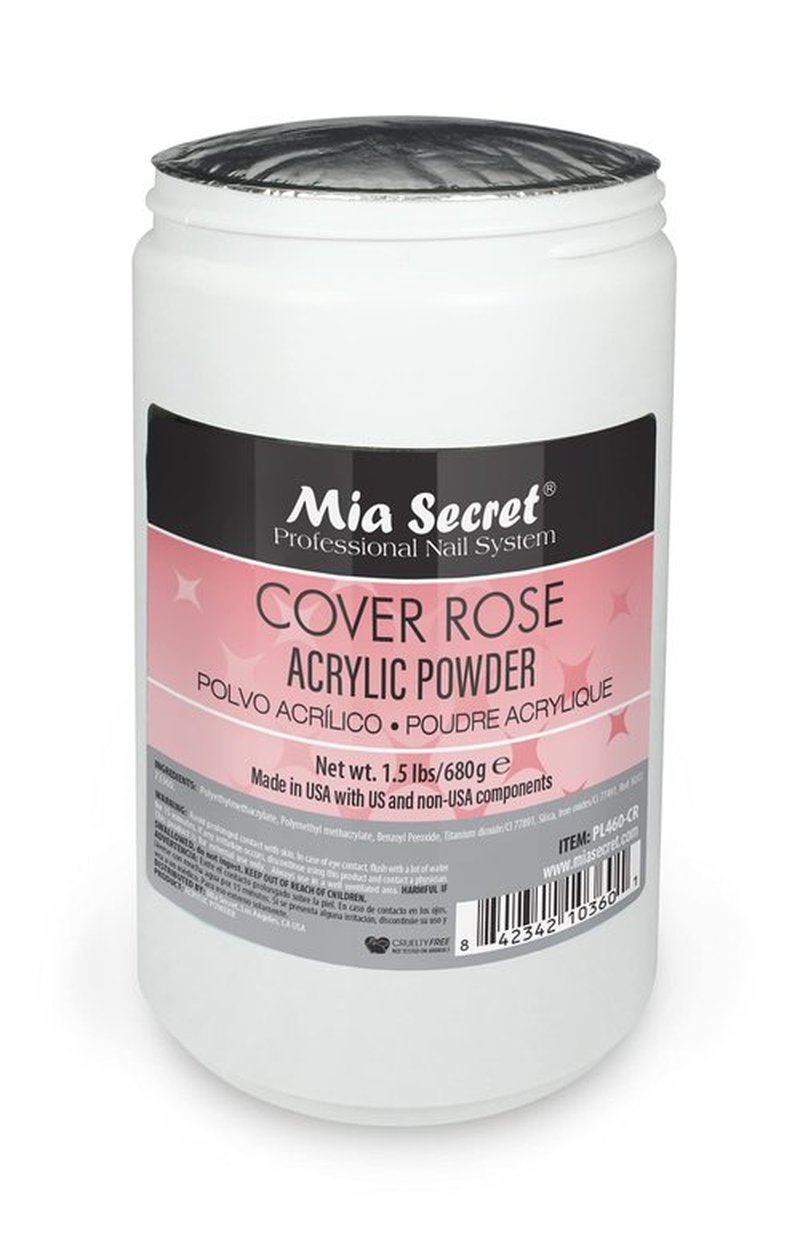 Mia Secret Professional Nail System Cover Rose Acrylic Powder 1.5 lbs
