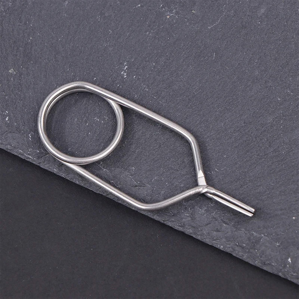 CRZQXOUR Fly Fishing Pliers Creative Angler Hackle Pliers for Tying Flies for Fly Tying Avid Fly Fishing Enthusiasts Premium Fly Tying Pliers Hackle Pliers
