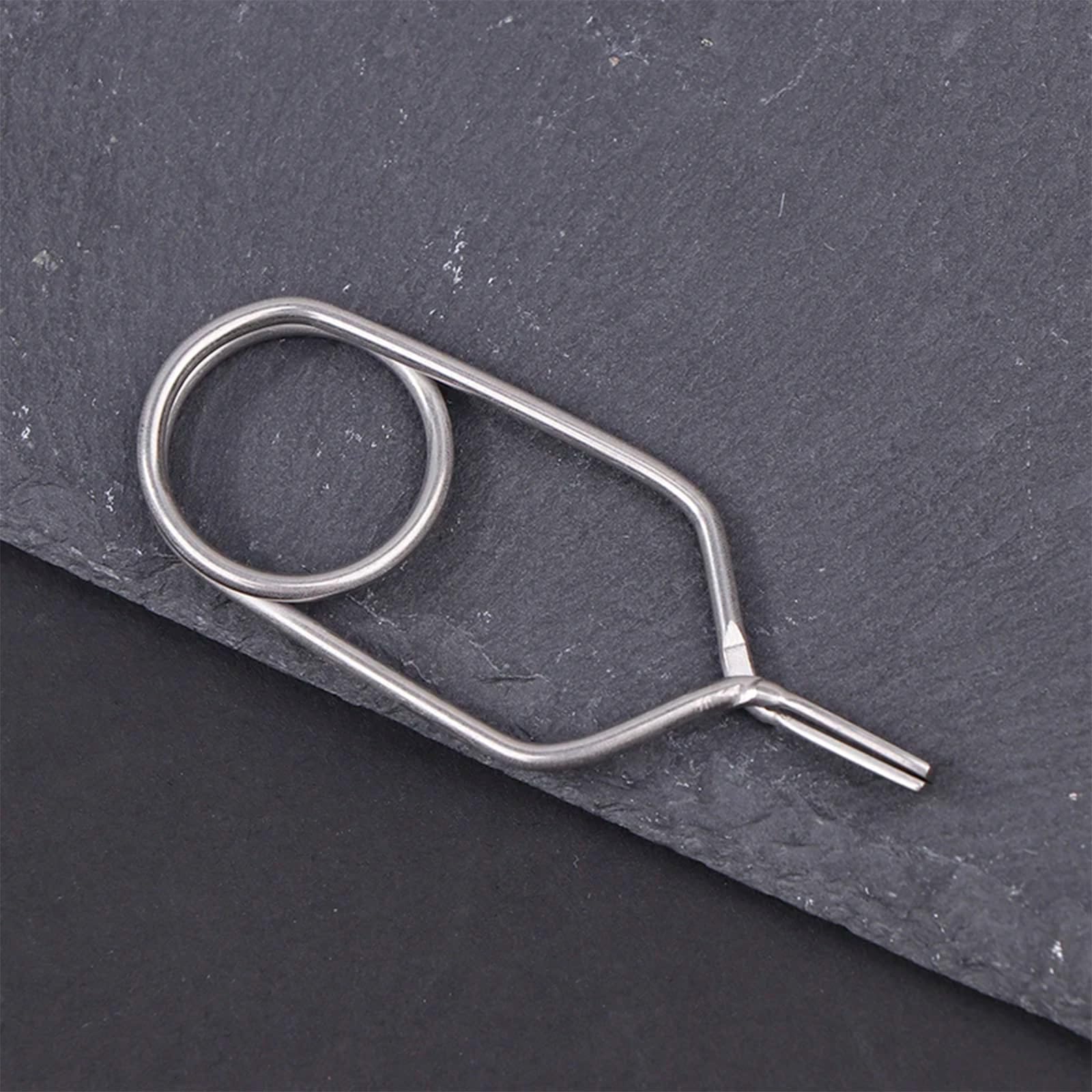 CRZQXOUR Fly Fishing Pliers Creative Angler Hackle Pliers for Tying Flies for Fly Tying Avid Fly Fishing Enthusiasts Premium Fly Tying Pliers Hackle Pliers