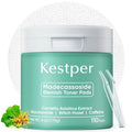 Kestper Madecassoside & Caffeine Toner Pads|Soothe Redness,Strengthen Barrier & Refine Pores with Centella Asiatica,Niacinamide | 110 Pads for All Skin Types