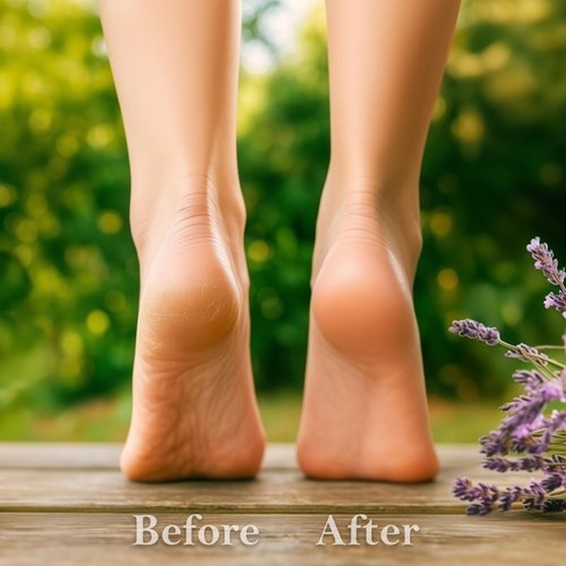 Regine Switzerland Dry Cracked Heels Repair - Organic Foot Cream with Jojoba & Lavender | 3.4 oz Hydrating Balm