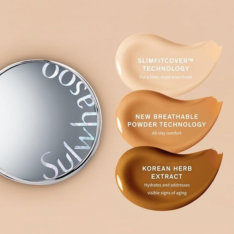 Sulwhasoo Perfecting Cushion SPF 46 - Lightweight Long-Lasting Foundation | Evens Skin Tone & Blurs Imperfections | Semi-Matte Finish