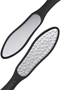 BEZOX Foot File - Double-Sided Callus Remover for Cracked Heels | Stainless Steel with Storage Bag
