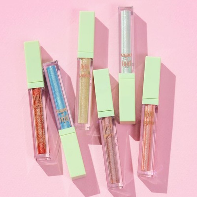 Pixi Beauty Liquid Fairy Lights | Light Reflecting Glitter Eyeshadow | Super Sparkles Eyes For Ethereal Look | Vegan & Cruelty-Free | 0.18 oz/5g