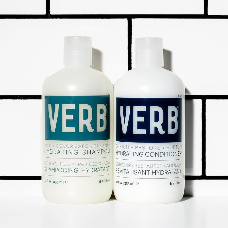 Verb Hydrating Shampoo - Moisturizing Formula for Soft, Healthy Hair | 12 oz