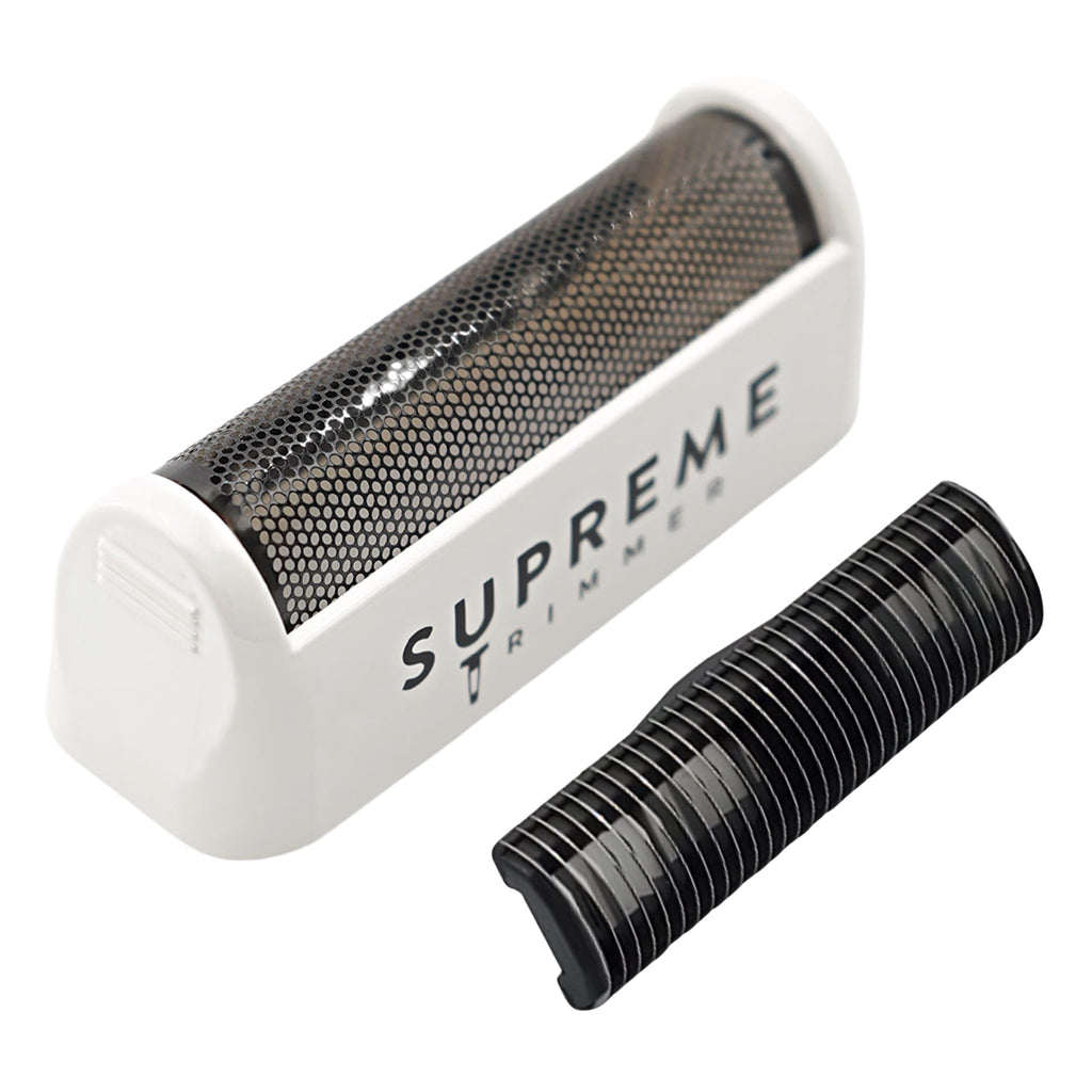 Supreme Trimmer Replacement Foil & Cutter SB11 | Hypoallergenic Foil for STF101 Solo