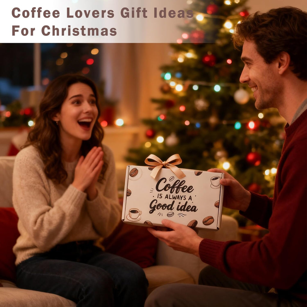 Ithmahco Coffee Lover Gifts for Women Men - Includes Mug Spoon Rest Holder Candle Socks Sticky Notes Set, Coffee Gift Basket for Birthday Mothers Day Galentines Valentines Day Christmas Gift Ideas
