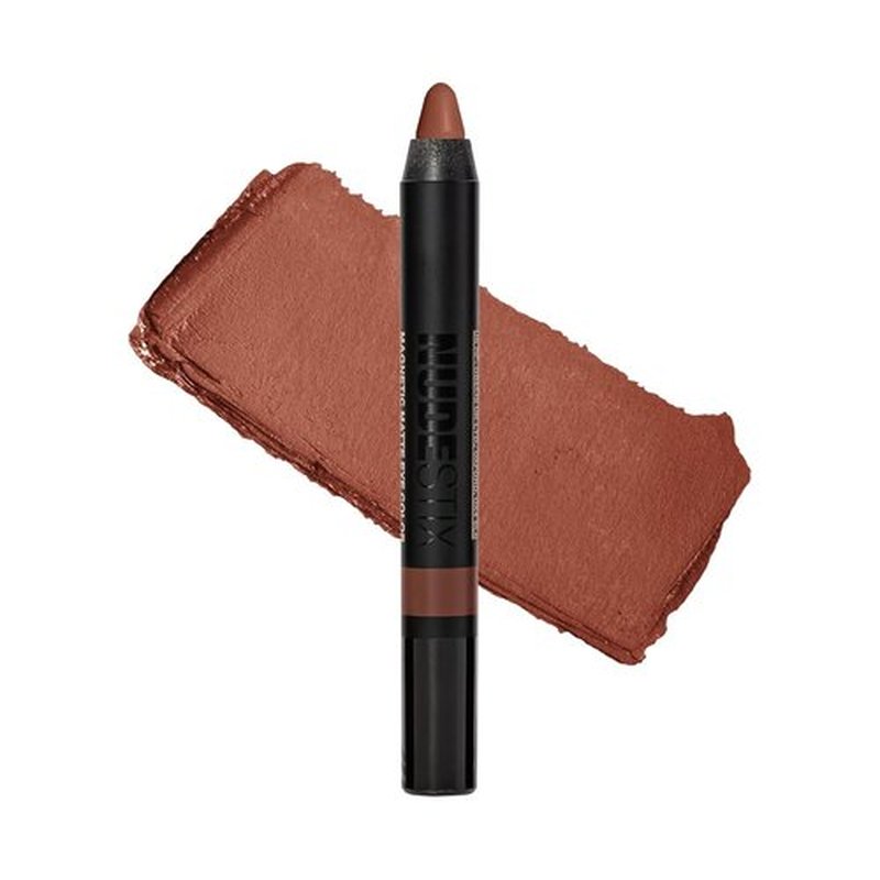 Nudestix Magnetic Matte Eye Color - 3-in-1 Long-Wear Cream Eyeshadow Pencil | Waterproof & Vegan Makeup