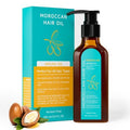 Outccogo Moroccan Argan Oil, Hair Oil for Frizzy Hair, Nourishing Smooths Moroccan Hair Oil for Frizz Control Curly Long Dry Damaged Curly Hair Treatment and Heat Protectant, 3.4 Fl Oz