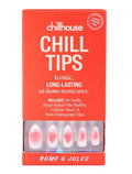 Chillhouse - Chill Tips, Press on Nails Kit - Rome & Jules (Oval) - 30 Nail Shapes & Sizes - Up to 2 Weeks of Wear - Customizable Fit - Reusable - Latina Founded & Women Owned - Beauty & Self Care