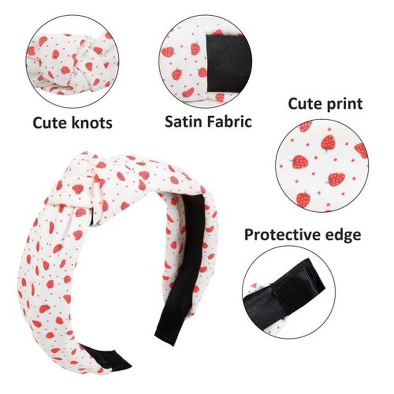 TERSE Headbands for Women Girls, Fashion Knotted Head Bands for Women's Hair Christmas Stocking Stuffers