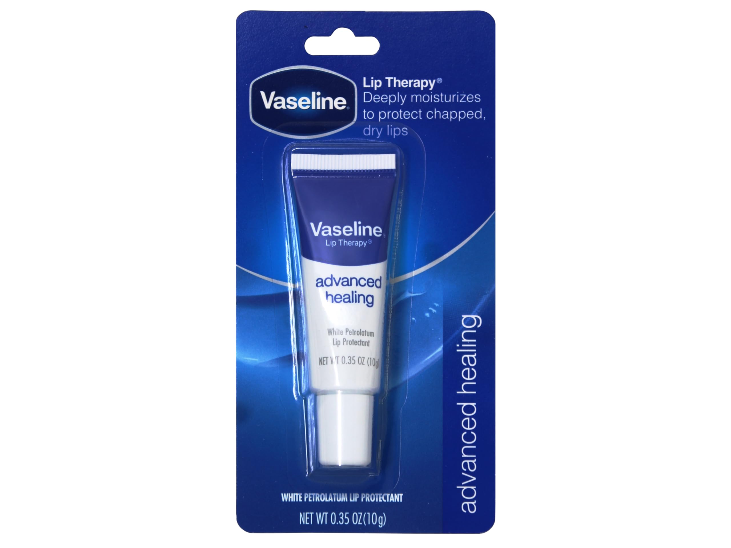 Vaseline Lip Therapy Advanced Formula 0.35 oz (Pack of 4)