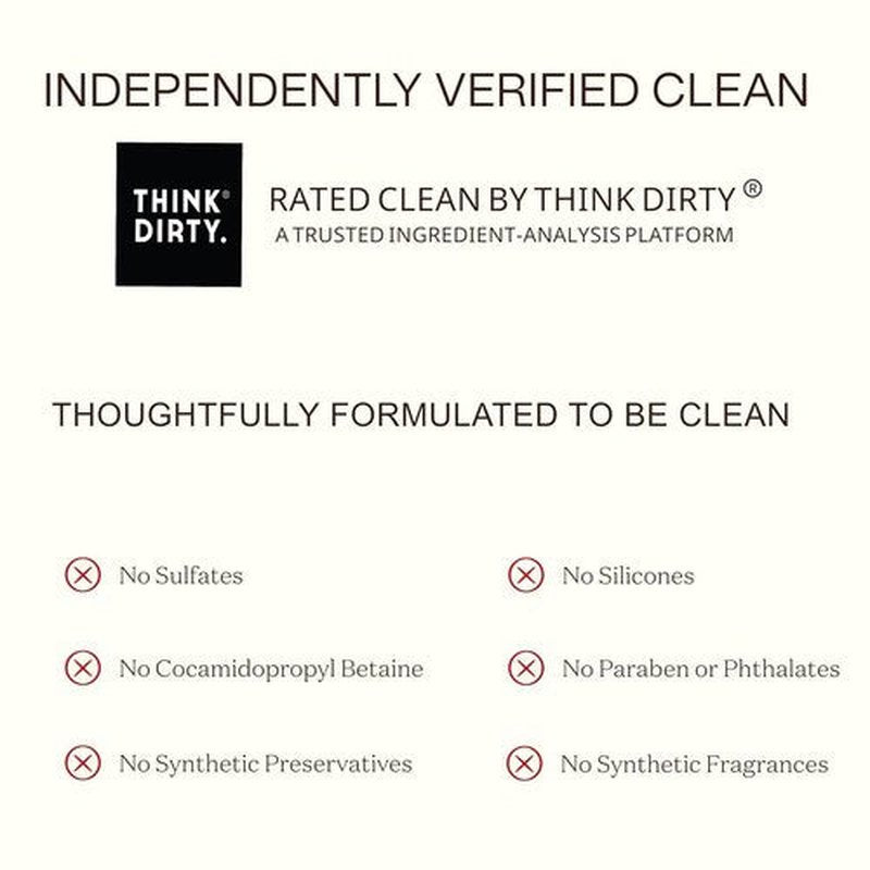 Ingreendients Natural Shampoo - Organic, Sulfate-Free & Color Safe with Tea Tree Oil | Vegan & pH Balanced