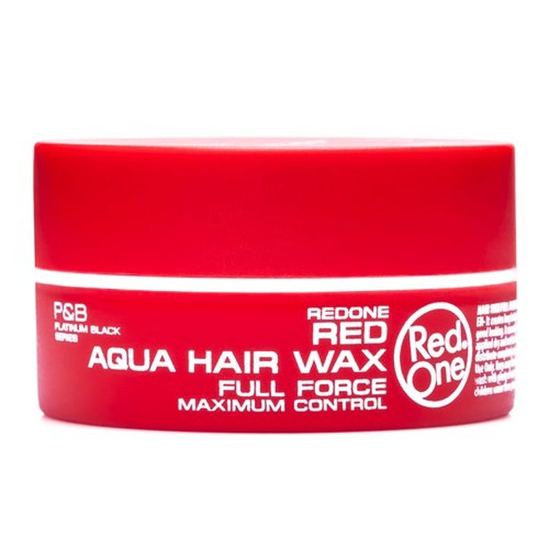 Redone Hair Wax Red 150ml Pack of 2 | Strong Hold & High Shine Hair Styling Wax for Men & Women | Strawberry Scent | Gel Wax for Hair, Beard & Moustache Control | Professional Long Lasting Finish