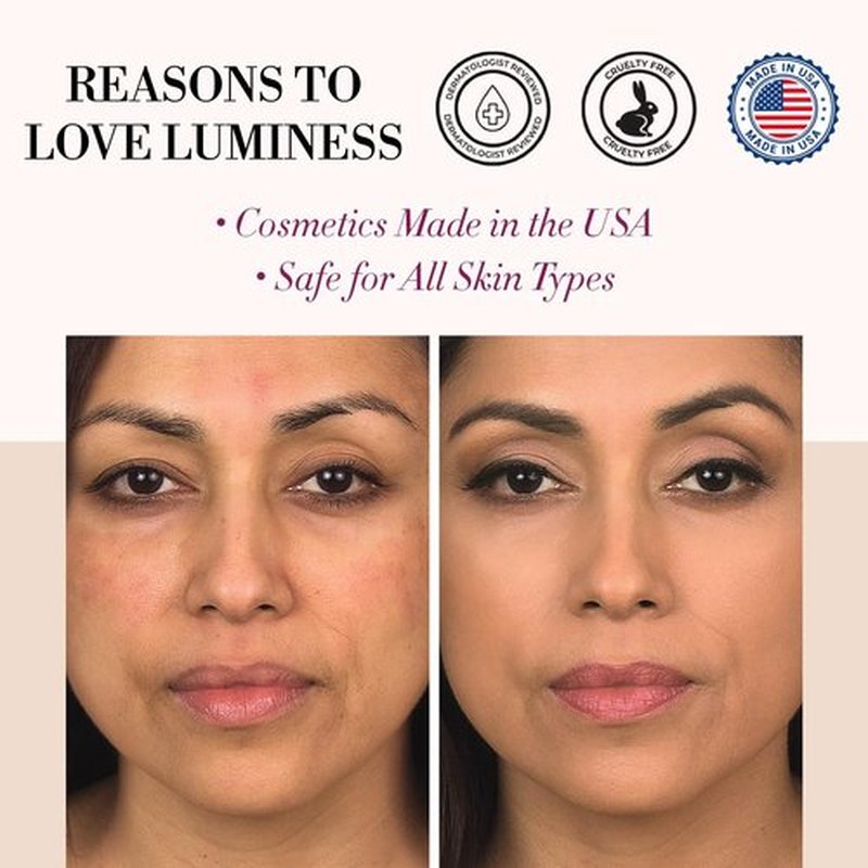 Luminess Air Silk 4-In-1 Airbrush Foundation- Foundation, Shade 130 (.5 Fl Oz) - Sheer to Medium Coverage - Anti-Aging Formula Hydrates and Moisturizes - Professional Makeup Kit for Cordless Air Brush