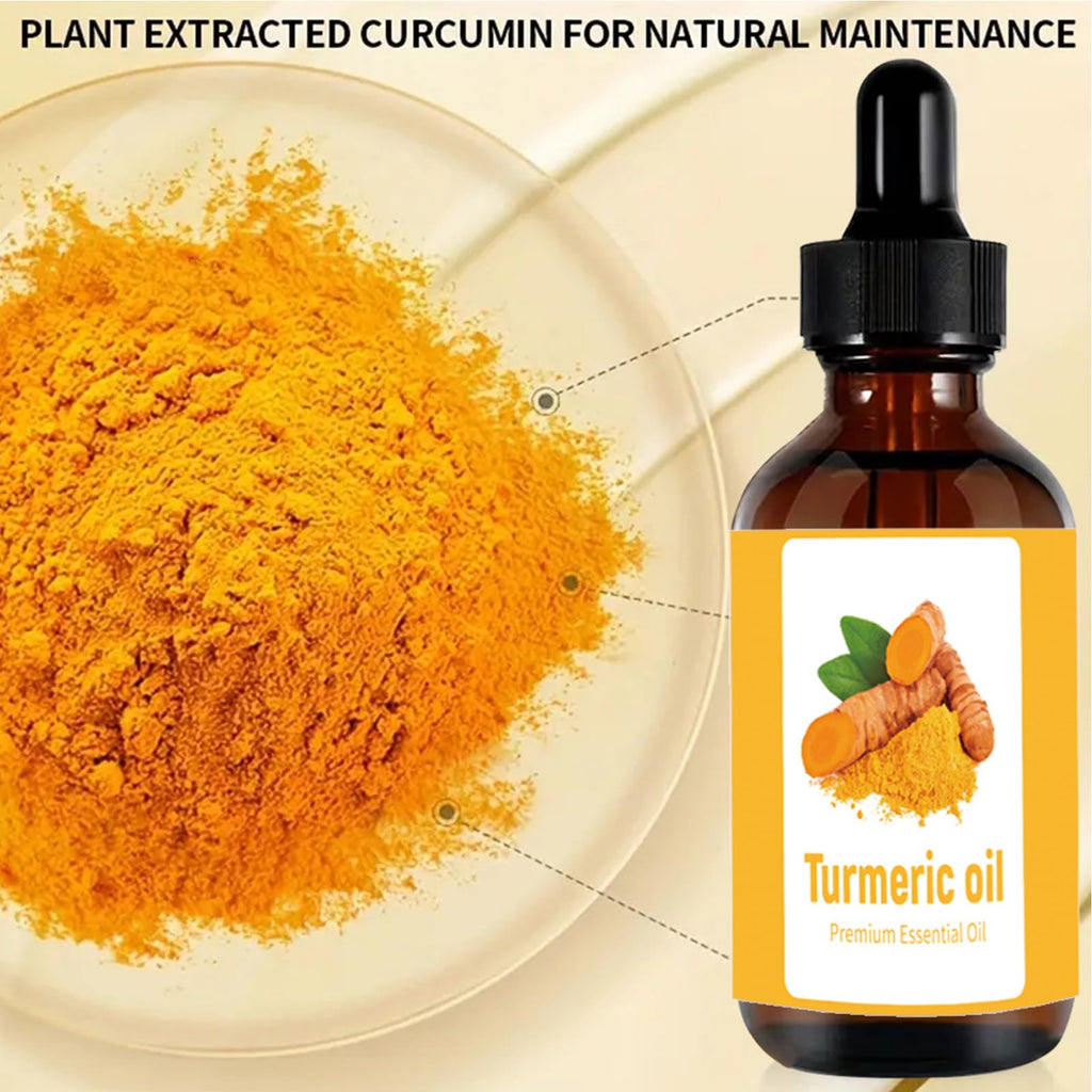 DENESTUP Turmeric Face Wash, Turmeric Wash and Care Turmeric Facial Cleanser, Gentle Cleansing Moisturizing Skincare Set for Face Soap Bar | Mousse Cleanser | Essential Oil /3 Piece Set
