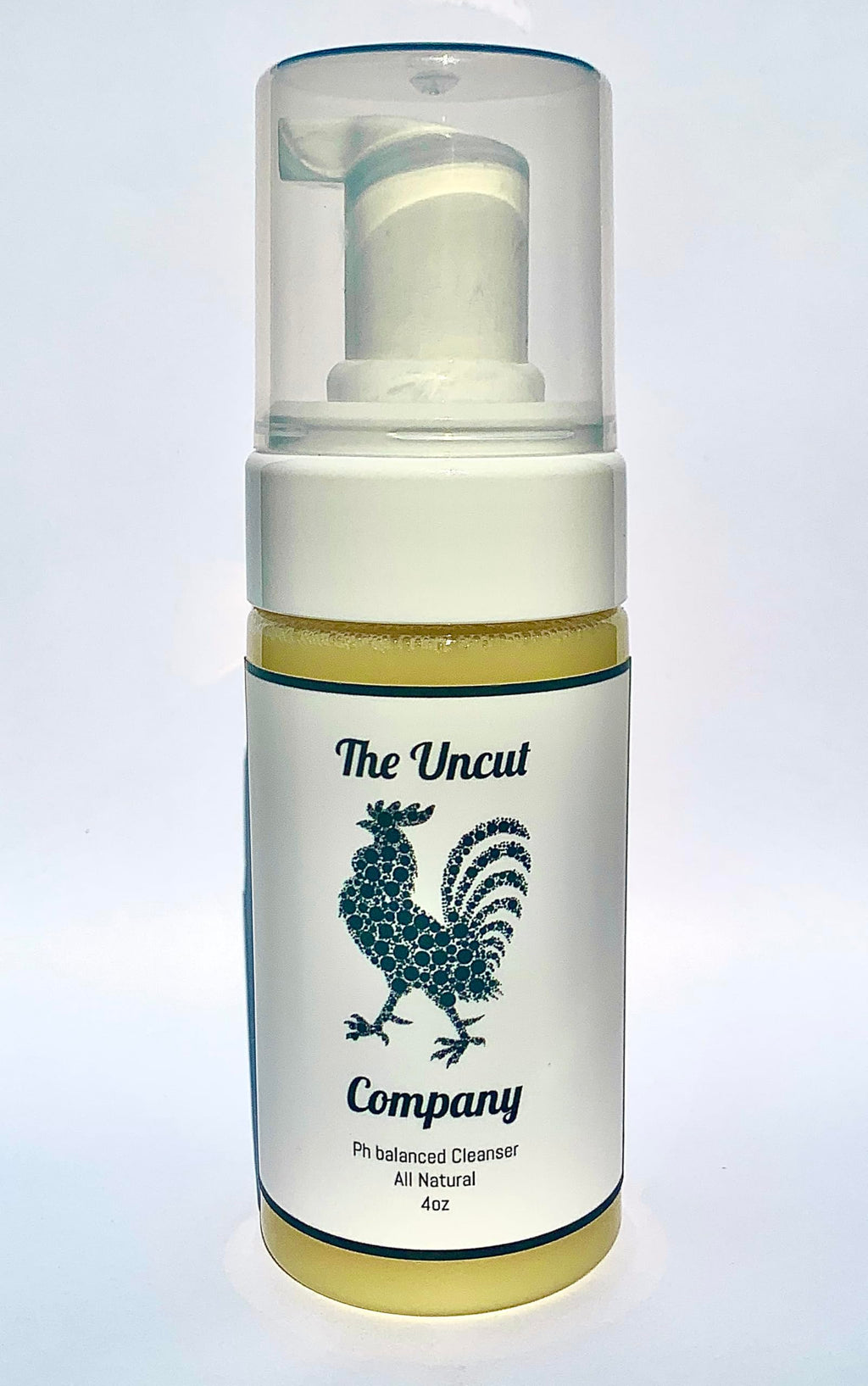 The Uncut Company Intimate Foreskin Wash for Odor control 4 oz Ph balanced All Natural Exclusively Designed Intimate Wash for Uncircumcised Men