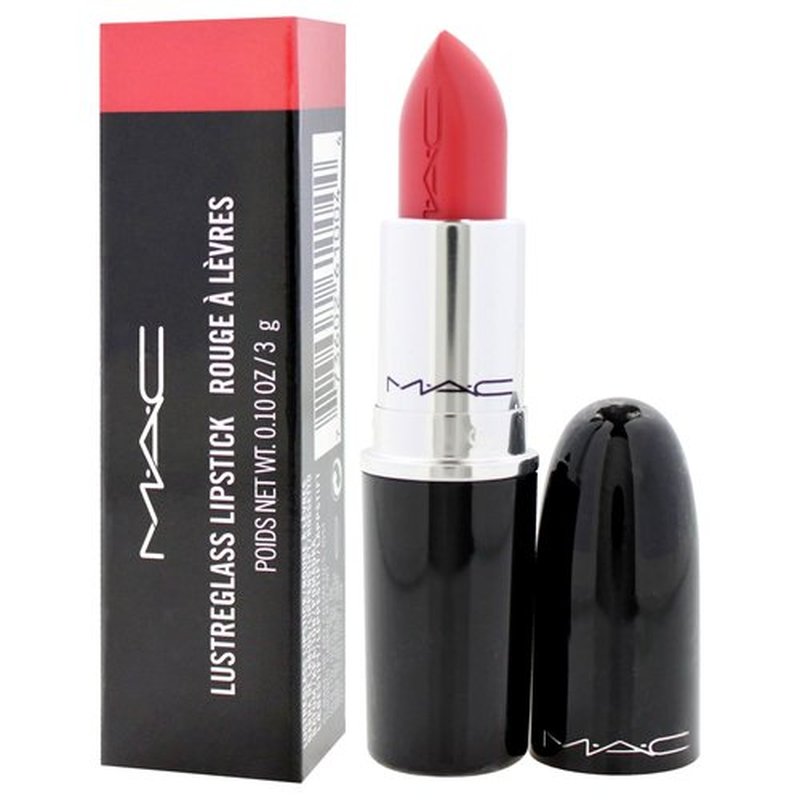 Lustreglass Lipstick - 520 See Sheer by MAC for Women - 0.1 oz Lipstick