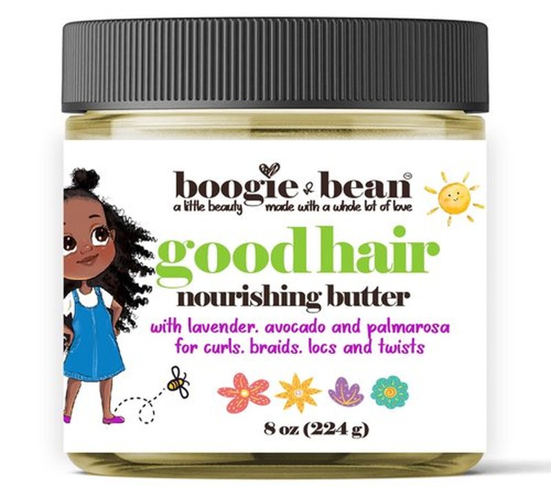 Boogie and Bean Good Hair Oil for Babies and Kids, Natural Baby Hair Products, Moisturizer For Black Babies Infants and Toddler, Hair Butter Moisturize Hair, Braids and Twists
