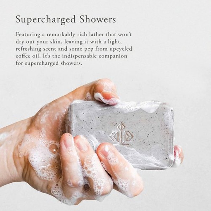 Caldera + Lab Exfoliating Soap Bar - Certified Vegan, Organic Formula with Antioxidant Botanicals