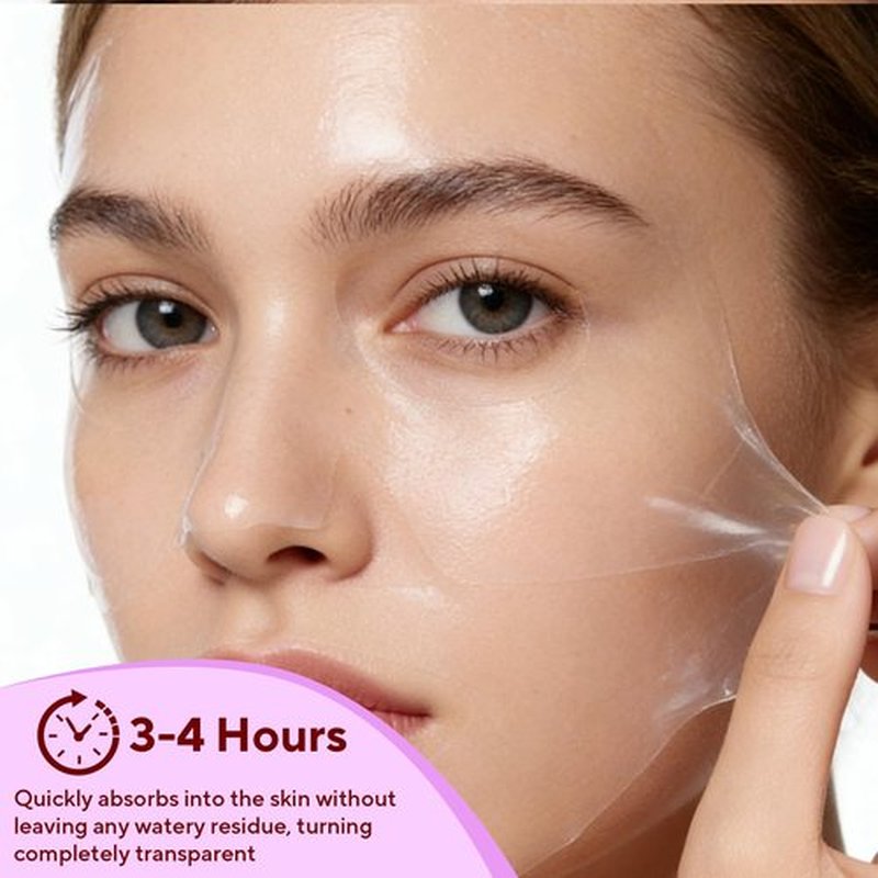 Nityrliv Collagen Face Mask, 4 Pack Bio-Collagen Real Deep Mask Overnight Hydrating Face Mask for All Skin Types,Original Hydrating Collagen Face Mask