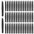50 Pcs Eyebrow Tweezers Stainless Steel Slanted Tip Tweezers Inward Growing Hair Remover Eyebrow Precision Splinter Kit Suitable for Women and Men Leg Facial Skin