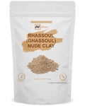 mGanna 100% Natural Moroccan Rhassoul Clay Powder/Nude/Ghassoul Lava Clay Powder for Hair Masks, Creams, Face Masks, Scrubs and Soap Making 0.22 LBS / 100 GMS