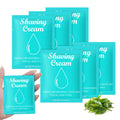fafortune Womens Shaving Cream Bulk Travel,0.53oz Shave Gel for Women,Care Dry Skin Womens Shave Gel for Travel Guests(Green Tea,Pack of 60)